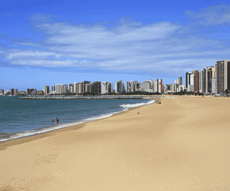 Backpacken Zuid-Amerika - Brazilië - Fortaleza strand