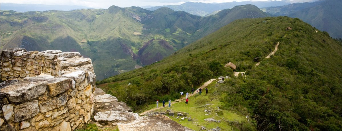 Kuelap ruines in Peru.