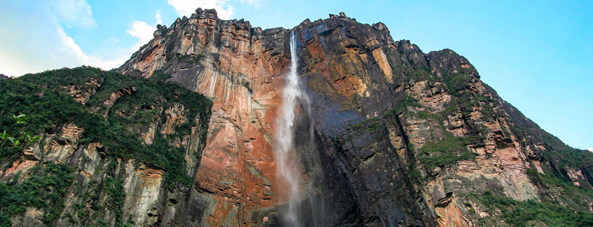 Angel waterval in Venezuela is de hoogste waterval van de wereld