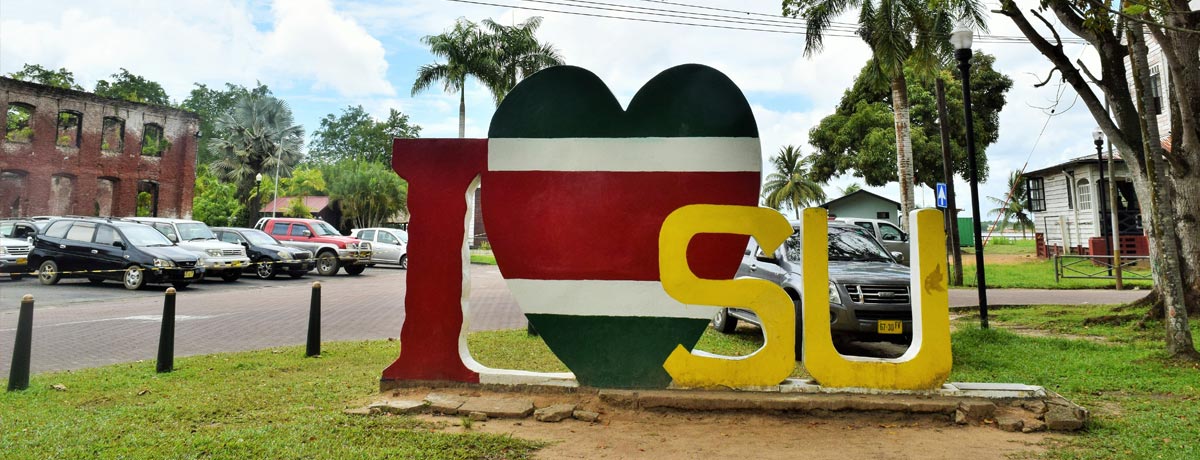 Paramaribo - I love Su, de hoofdstad van het prachtige land Suriname