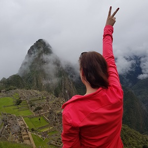 Laura @ Machu Picchu