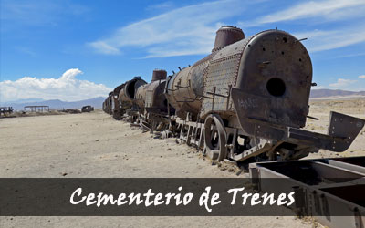 Backpacken Zuid-Amerika - Cementerio de Trenes - Uyuni - Bolivia