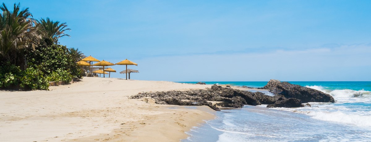 Mancora beach in Peru