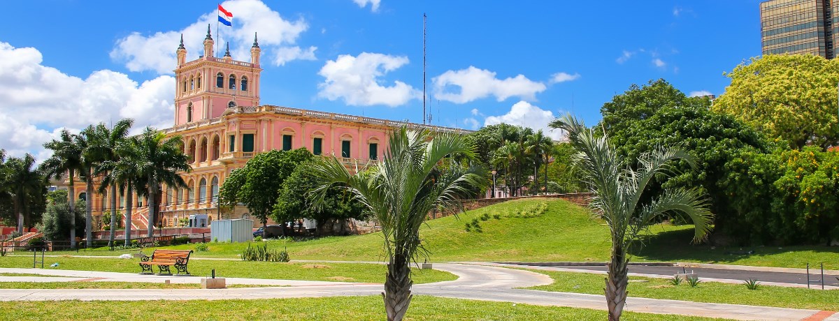 Asuncion is de hoofdstad van het Zuid-Amerikaanse land Paraguay