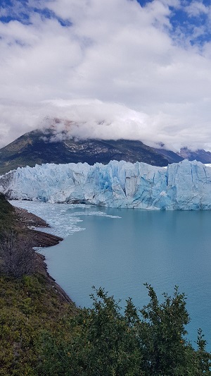 Perito Moreno gletsjer in National Park Los Glaciares in Argentinië, is te bereiken vanuit El Calafate in Patagonië.