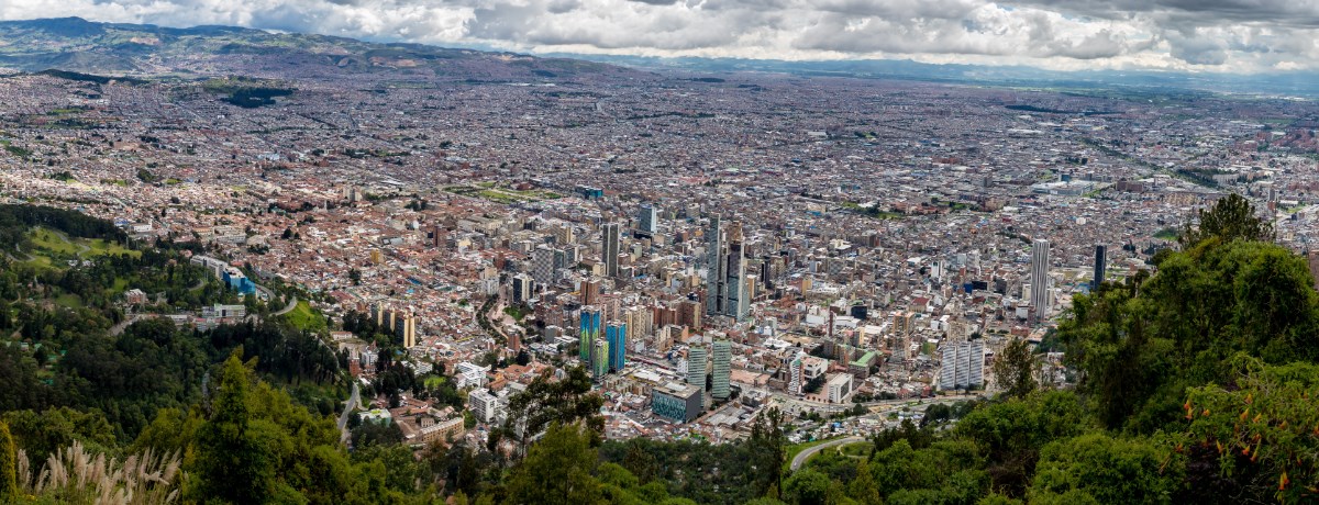 Bogota, Colombia in Zuid-Amerika