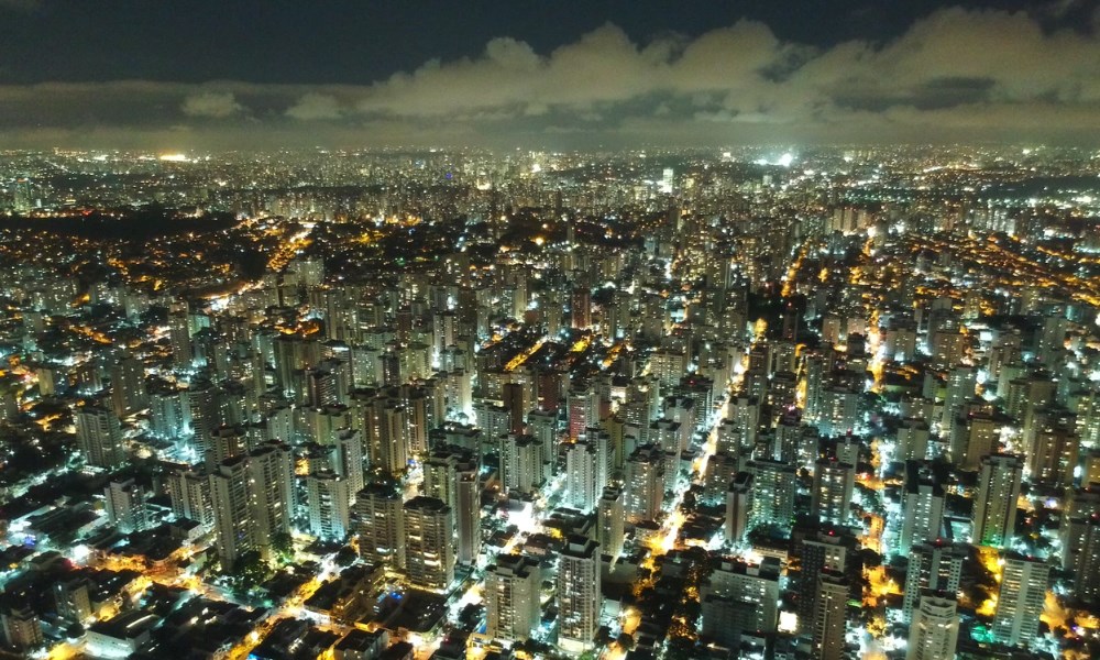 Sao Paulo by night een prachtig gezicht