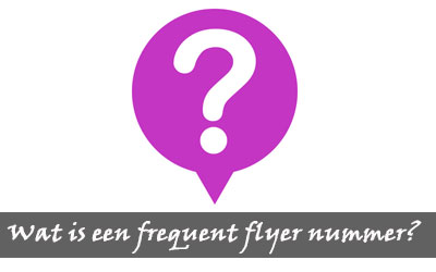 Wat is een frequent flyer nummer?